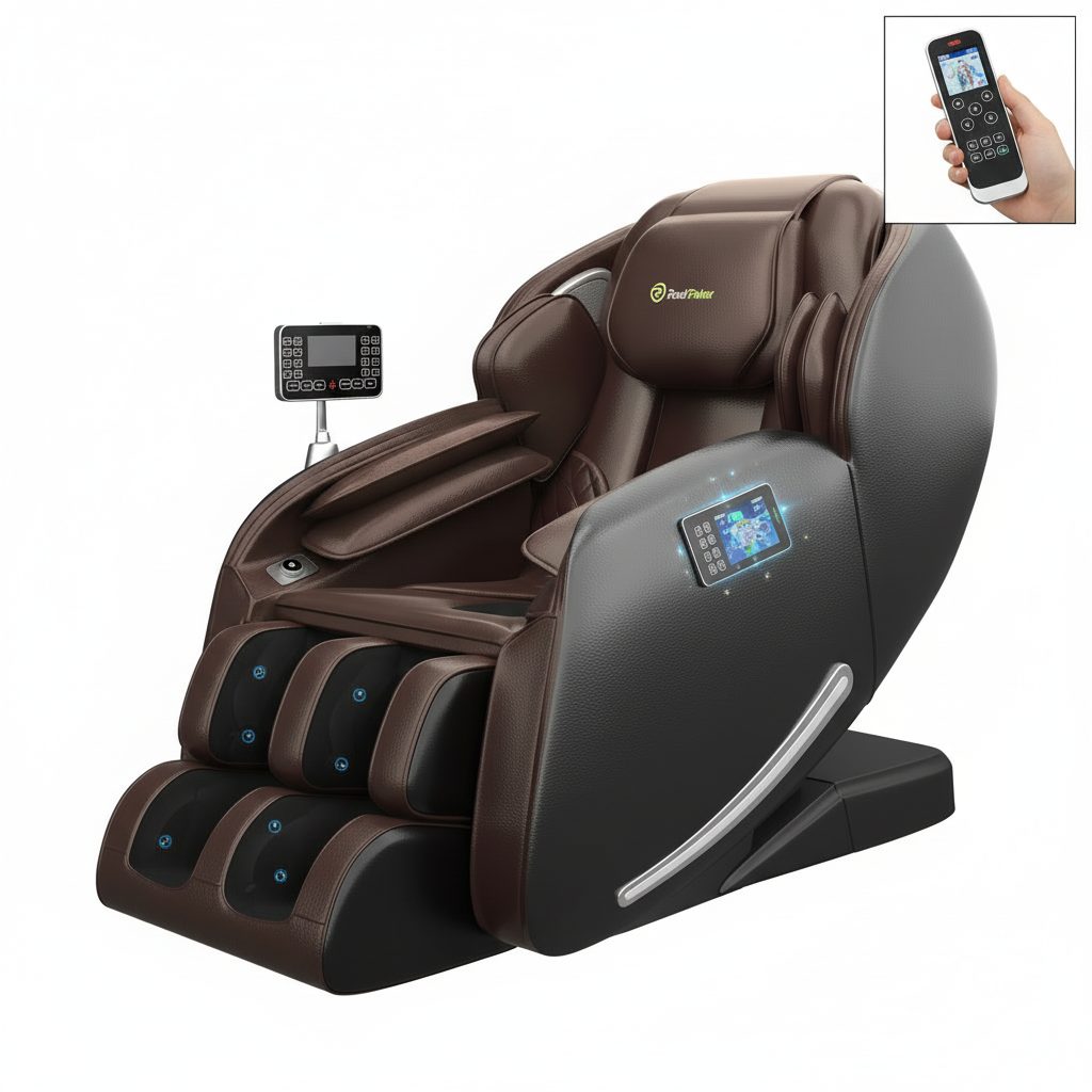 Favor-06 3D Massage Chair Brown