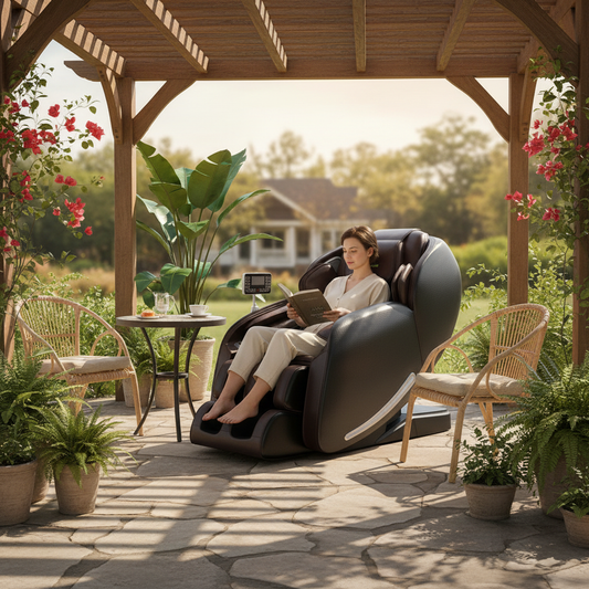 Favor-06 3D Massage Chair Brown