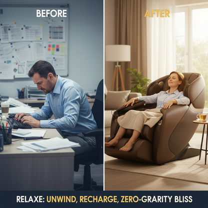Relaxe Zero-Gravity Massage Chair